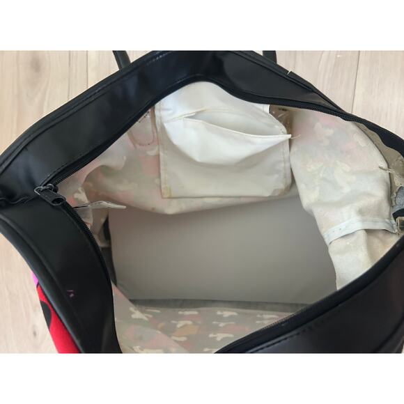 Vintage Mickey & Co Larg Tote Bag Mickey Mouse Heads Disney Honey Fashions - Picture 8 of 13